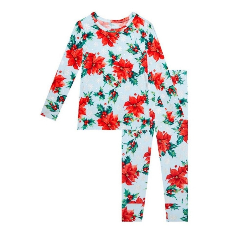 Posh Peanut Winter Lily Classic Pajams Set 3T/4T. NWOT